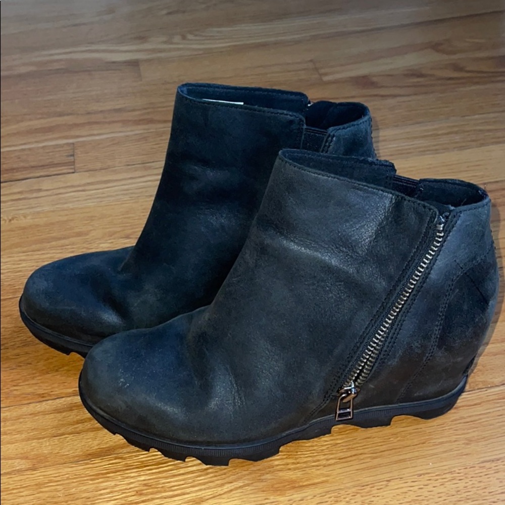 Black Sorel Booties